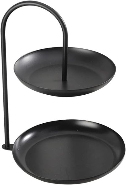 Double Shelf Decorative Tray Organiser