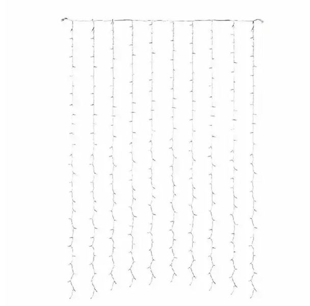 Wedding / Festival Curtain Fairy Light 3m by 2m Cable Warm White