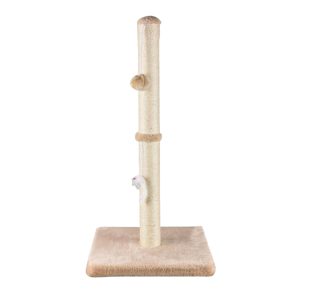 Cat Scratching Post - Cat Claw Scratcher with Hanging Ball