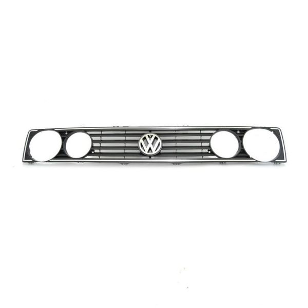 Grill Double Light with Chrome Beading Plus Badge for VW Citi Golf