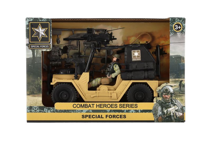 Special Forces Toy Army Vehicle Set For Kids