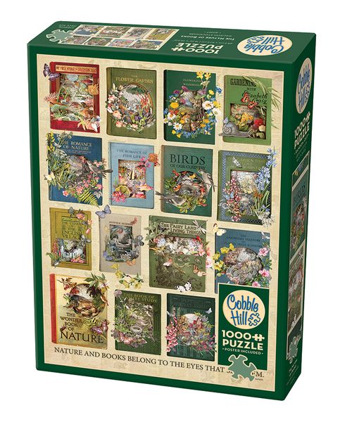 Cobble Hill The Nature of Books 1000 Piece Puzzle
