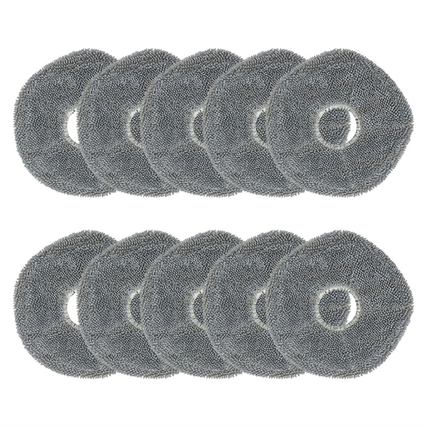 10 Pcs Replacement Part Mop Cloth for Eufy X9Pro Compatible with None