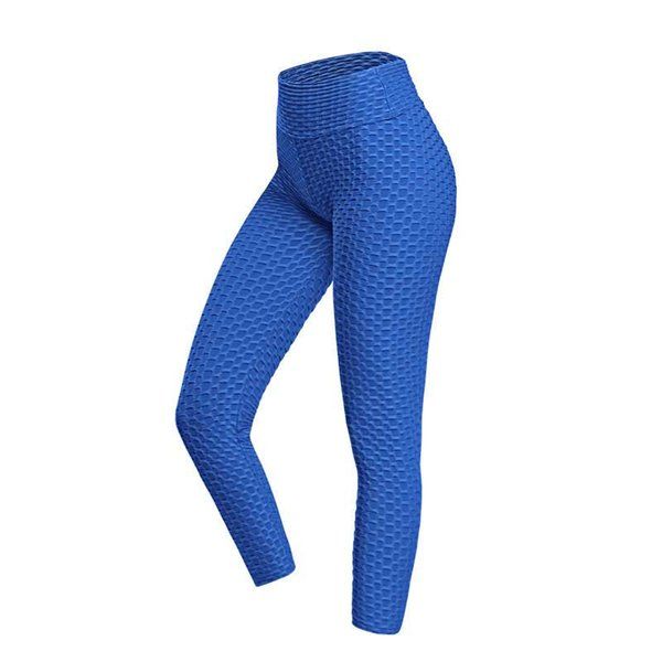 2021 Women High Waist Running Tights Yoga Pant Workout Ftness blck XL - 2XL