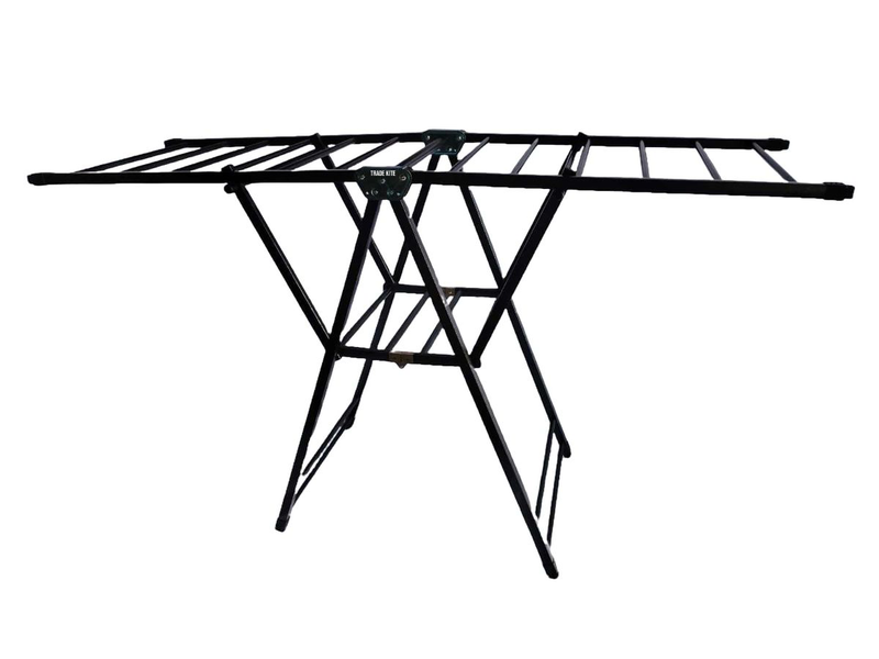 Trade Kite Foldable Clothes Drying Rack - Heavy-Duty Laundry Air-Dry Stand