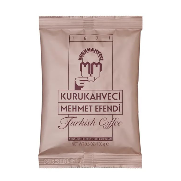 Kurukahveci Mehmet Efendi Turkish Coffee 100g - Traditional Turkish Coffee