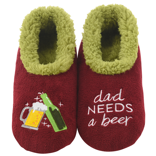 Snoozies! Mens Dad Needs a Beer