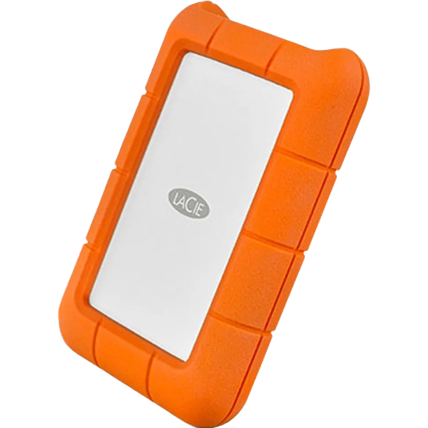 LaCie 5TB External Hard Drives - Orange Hard Drive - USB C Mobile Harddrive