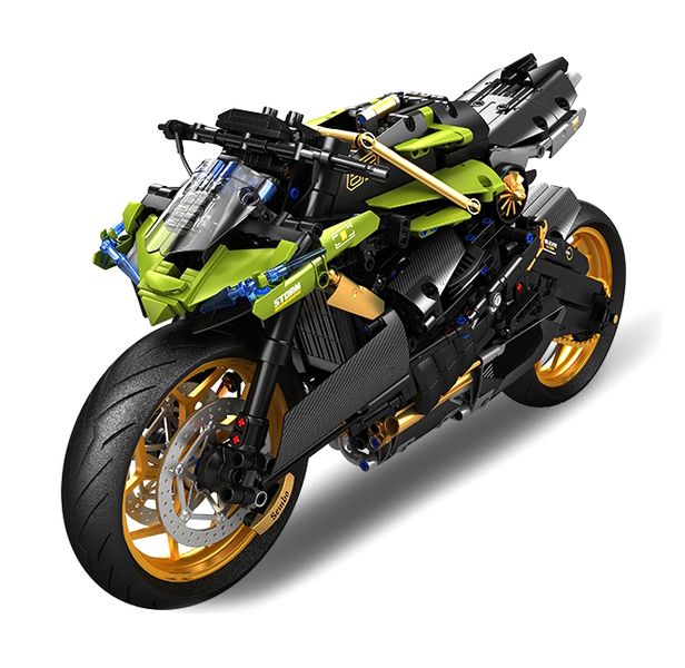 Sembo Tech 1/5 Scale Ducati Streetfighter V4 Lambo. Ed 1720-Pieces 46cm