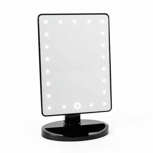 Lighted Makeup Mirror with 22 LED Lights Touch Screen with USB Power Supply