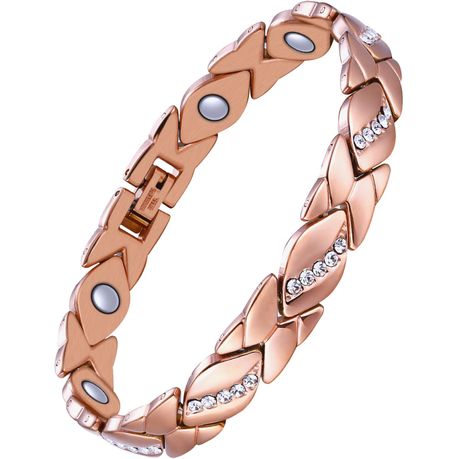 Pure Copper Health Bracelets for Women,With 3500 Gauss Magnets, Image
