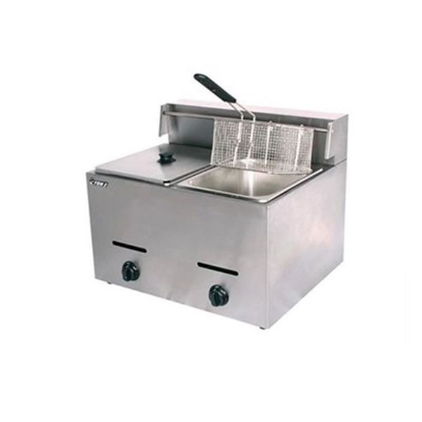 Stainless Steel Double Gas Fryer