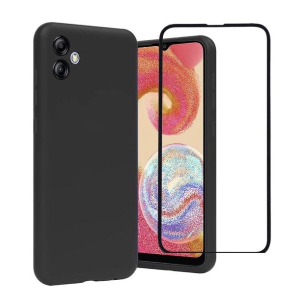 Silicone Cover &amp; Screen Protector Compatible with Samsung Galaxy A26