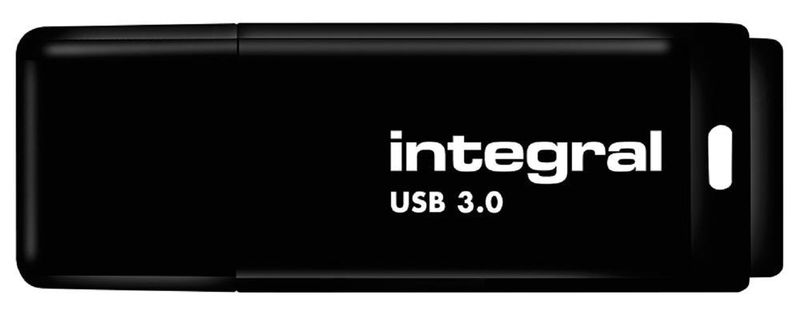 Integral (INFD256GBBLK3.0) Black USB 3.0 Flash Drive, 256GB