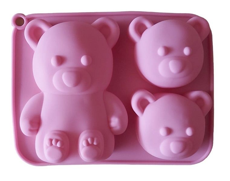 Teddy Bear Chocolate/ Soap Silicone Mould
