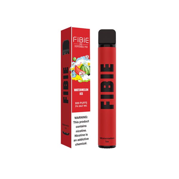 FIBIE 800 Puffs Watermelon Ice Flavour 50ml