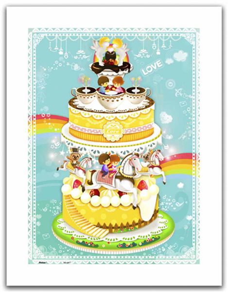 Sweet Lovers - 300 Showpiece Jigsaw Puzzle
