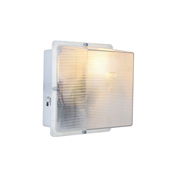 Eurolux - Square Plastic Bulkhead 190mm White
