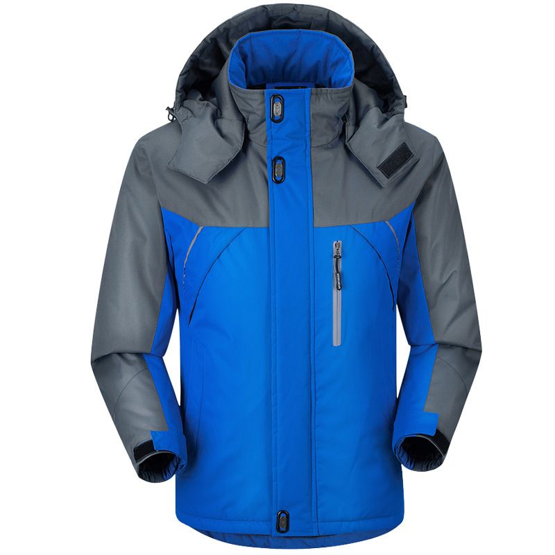 Men's Winter Hooded Jacket Windproof Warm Coat Man's Winter Hooded