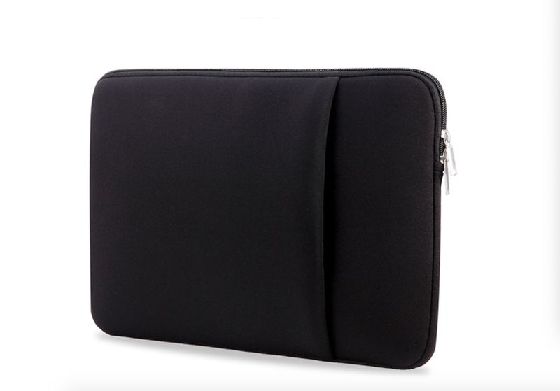 Tuff-Luv Executive 17.3" Neoprene Sleeve with Storage Pocket - Black