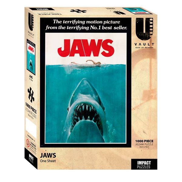Jaws - 1000 Piece Jigsaw Puzzle