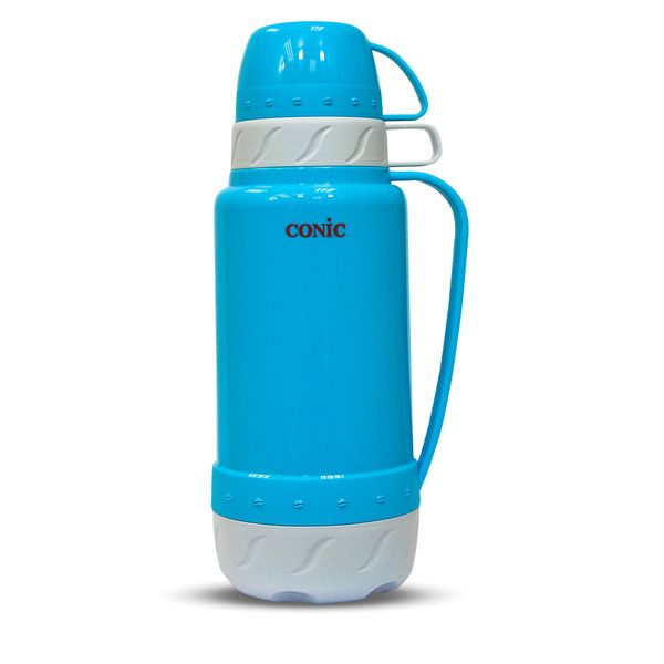 Conic 0.6 Liter Vacuum Flask - Blue
