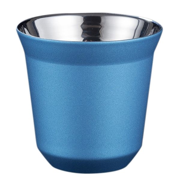 80Ml Double Wall Stainless Steel Espresso Cup Insulation B