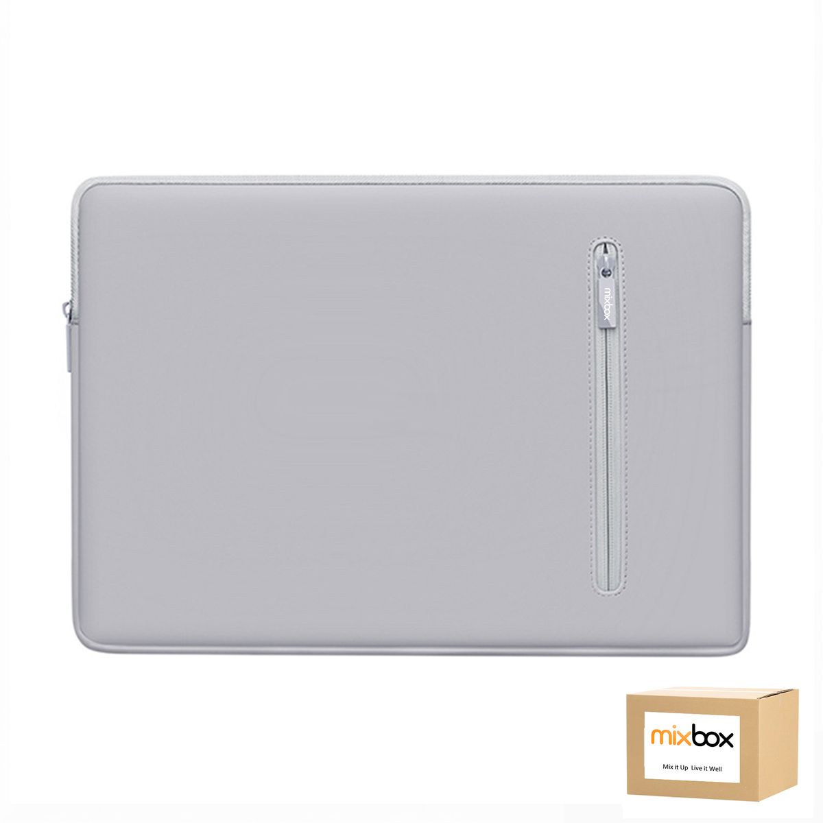 Mix Box Portable 16-Inch Soft Laptop Sleeve Case Soft Plush Lining