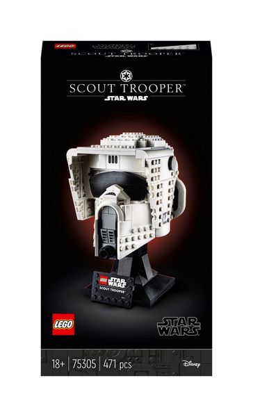 LEGO Star Wars Scout Trooper Helmet Adult Set 75305