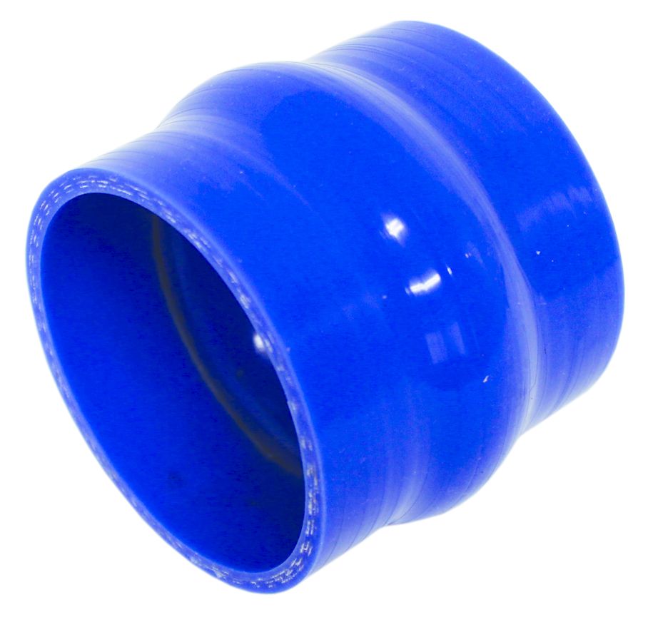 Reinforced Humped 76mm Rubber Induction Pipe Joiner Hose Blue Shop