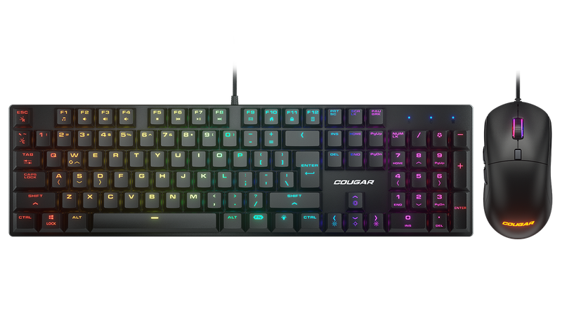 Cougar COMBAT Mechanical Gaming Keyboard &amp; Mouse Combo