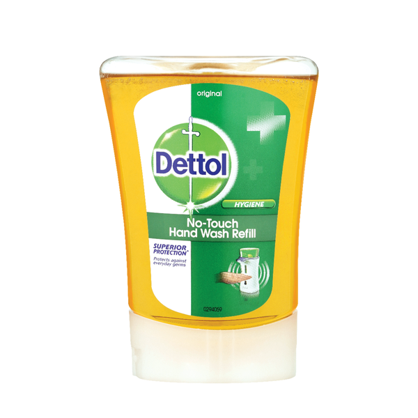 Dettol 250ml, No-Touch Hygiene Liquid Hand Wash Refill, Original