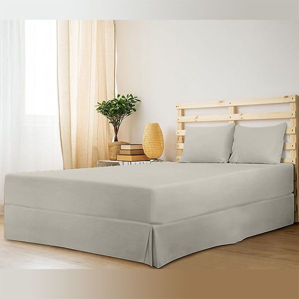 Pierre Cardin - Easyfit Sheeting Set - Pebble