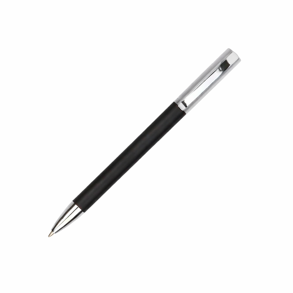 Black and Silver Ballpoint Pen 'Annie' - Pack of 50