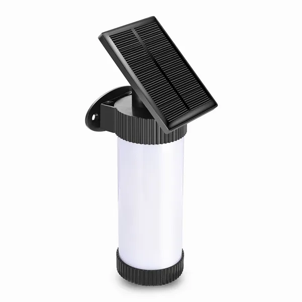 Solar Flame Wall Light Outdoor Courtyard Garden Landscape Lamp