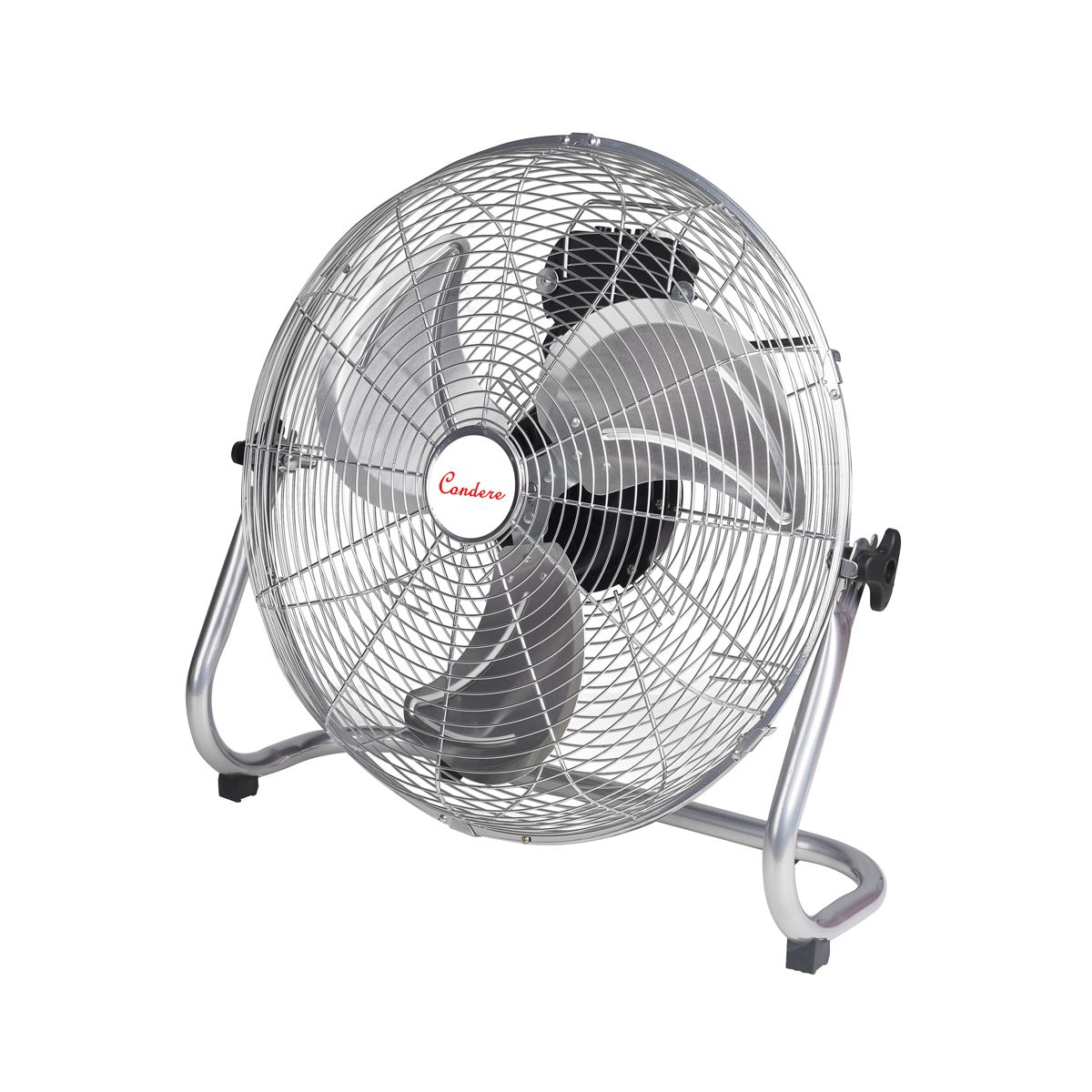 Condere FS40-F18 18" Metal Floor Fan - Standing Oscillating Pedestal Fan