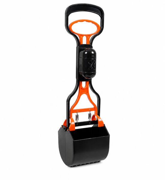 Pets Pooper Scooper for Dogs, Waste Pick up, Long Handle Scoop/Comfort Grip