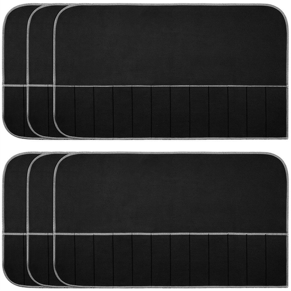 Storage Bags Flatware Organizer Anti Tarnish Protector Bags 6Piece