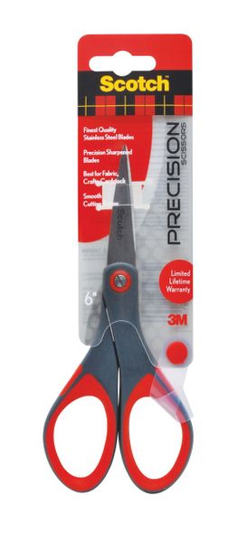 Scotch Precision Scissors 1446 , 6" (152mm)