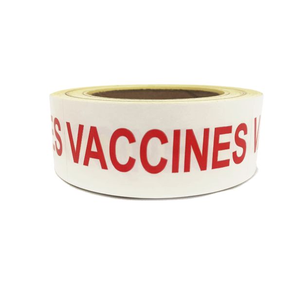 Alberton Labels - Vaccines labels - Roll of 500 labels