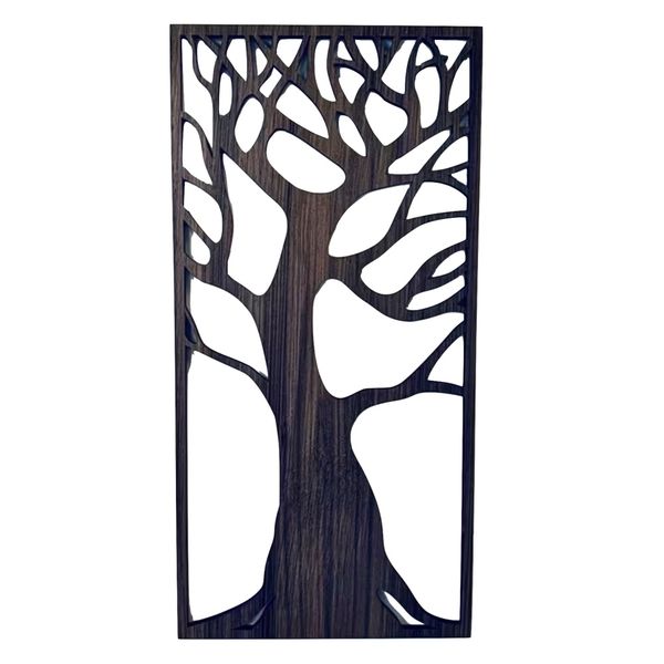 Decor Nature-Inspired Wooden Tree of Life Design Wall Art - 40cm