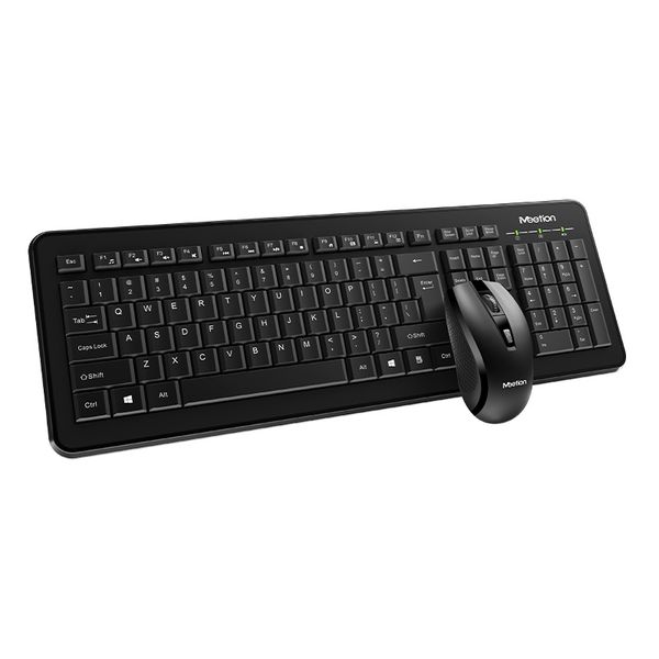 MEETION C4120 2.4G Wireless Mouse and Keyboard Combo-Black