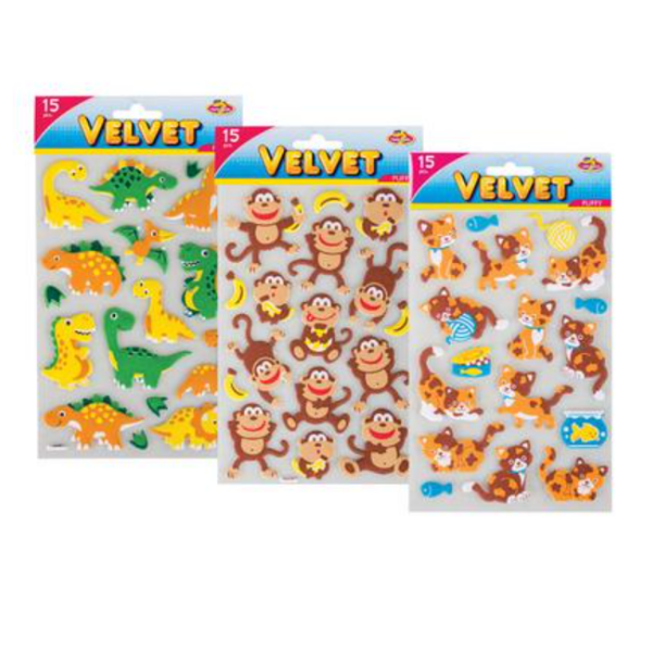 Puffy Velvet Animal Stickers Shop Today. Get it Tomorrow!