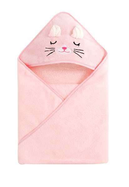 Coral Fleece Children's Cloak Bath Towel, Newborn Hug Bath Towel
