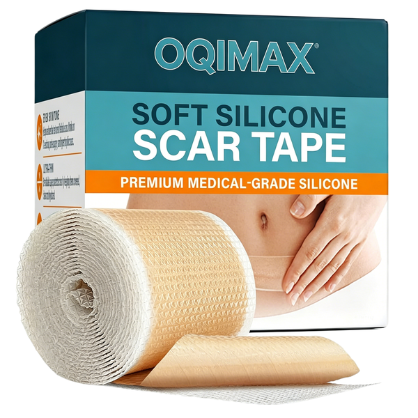 Oqimax Silicone Scar Sheets for Surgical Scars 300x4cm Roll