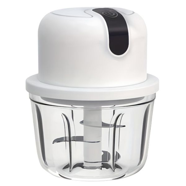 Electric Garlic Chopper - Cordless USB, Portable Food Processor