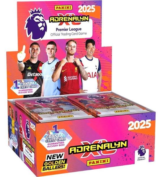 Panini 2025 Premier League Adrenalyn XL Trading Cards Booster Box (36)