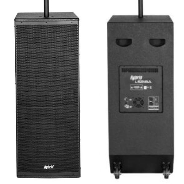 Hybrid Ls218a Dual Powered 18" Active Sub-Bass Speaker (Each)