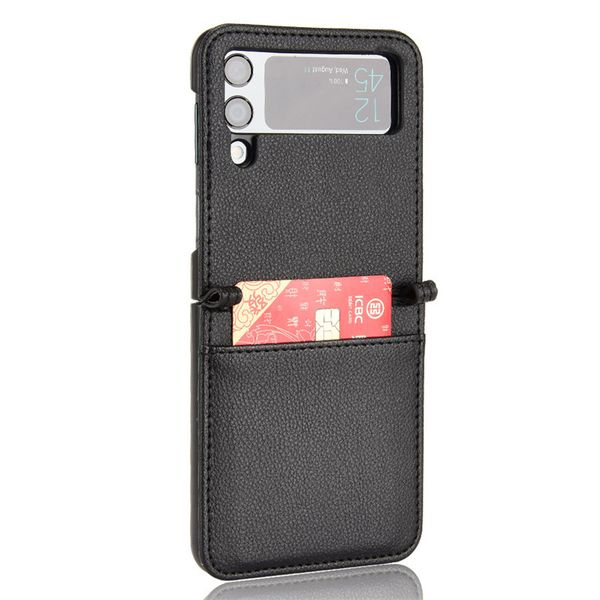 Lychee Patterned Leather Cover Compatible With Samsung Galaxy S21 Plus 5G