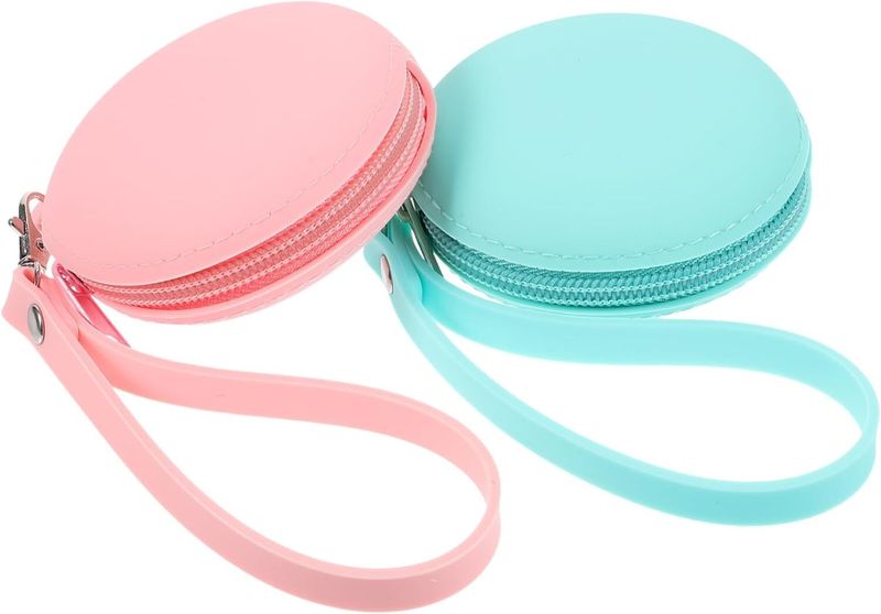 Portable Silicone Storage Case for Earphones, Earplugs and Small Devices